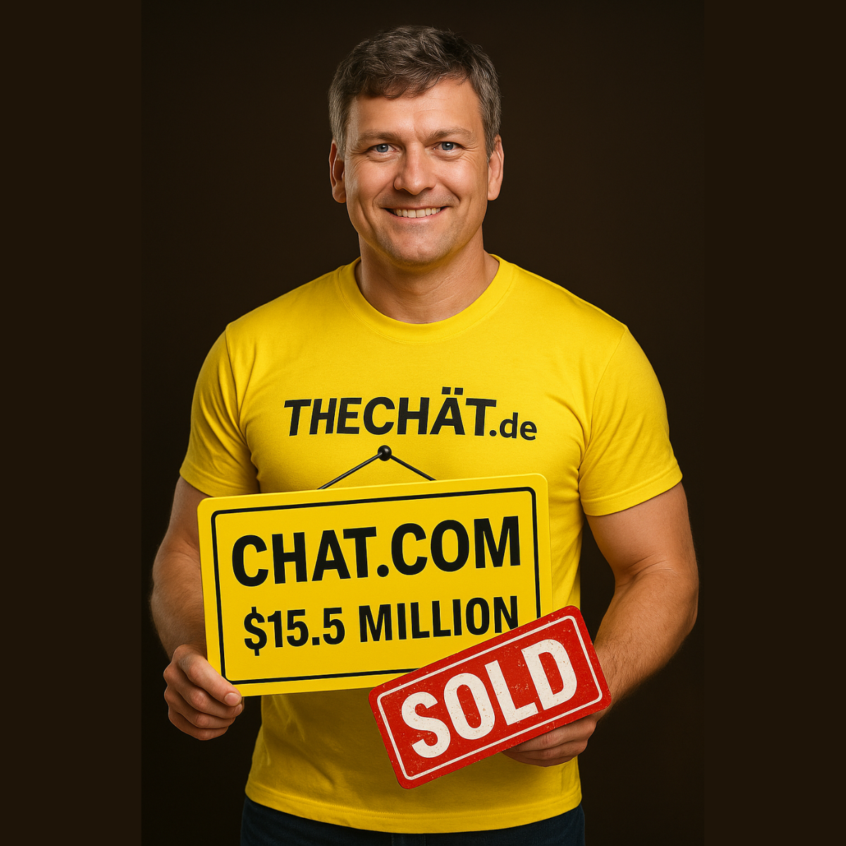 chat com verkauft 15 5 mio gelbes t shirt breites grinsen – chat com verkauft 15 5 mio gelbes t shirt breites grinsen 1 2a8711b0