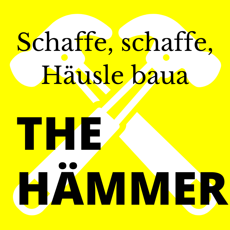 Angebot Domain-Paket in THE LÄND Style: THE HÄMMER - Schaffe, schaffe, Häusle baua