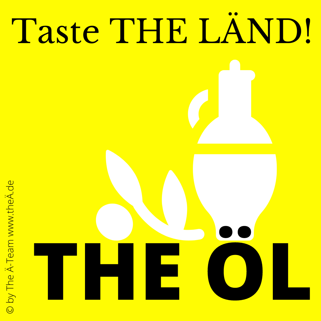 THE ÖL - Taste THE LÄND - Logo in THE LÄND Style - THE Ä-TEAM